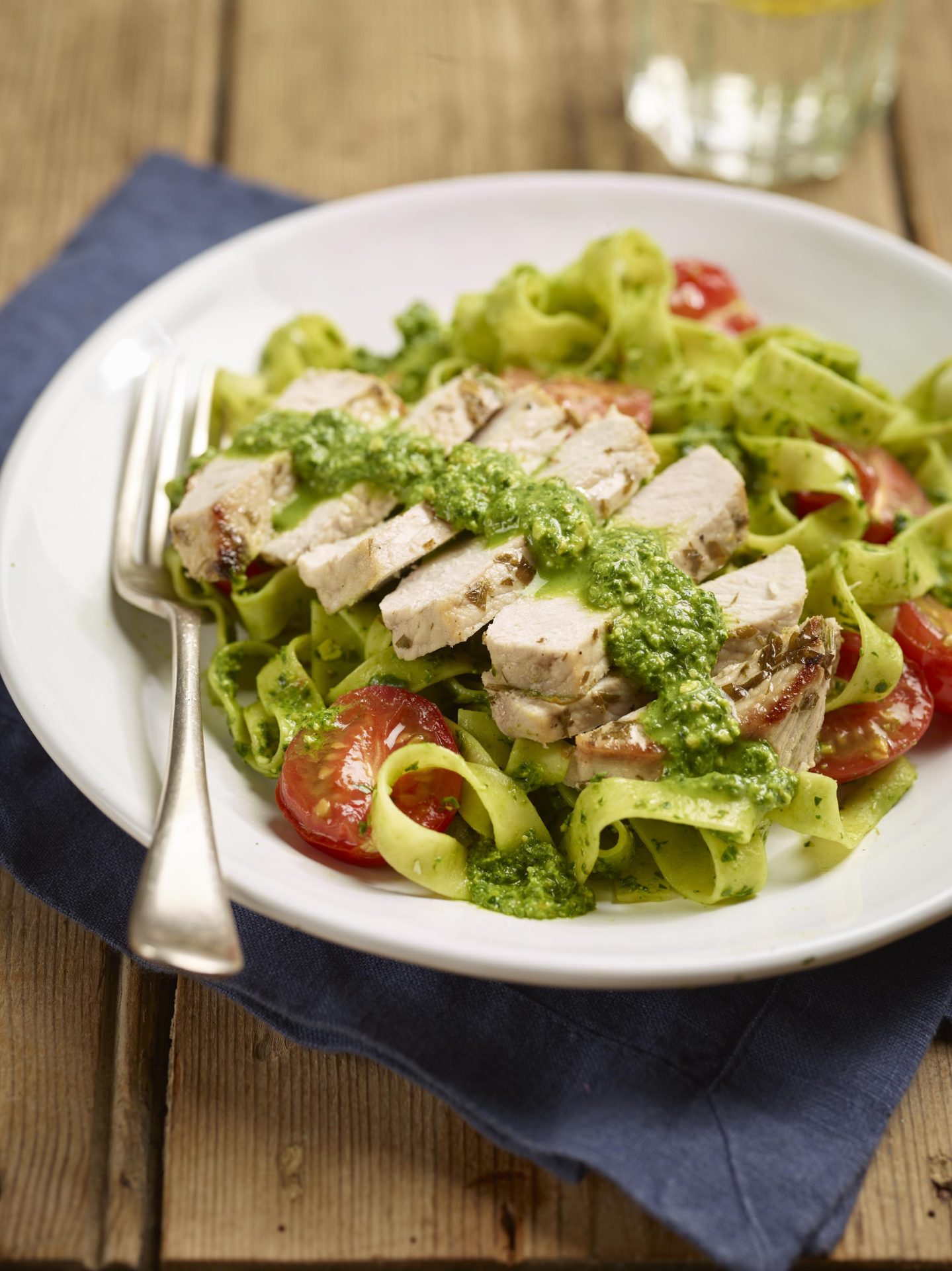 Pork with Pesto and Pasta | Love Pork