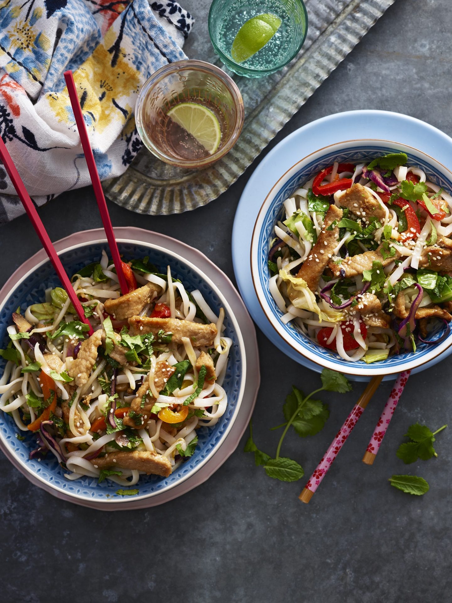 Sticky Pork Noodles | Love Pork
