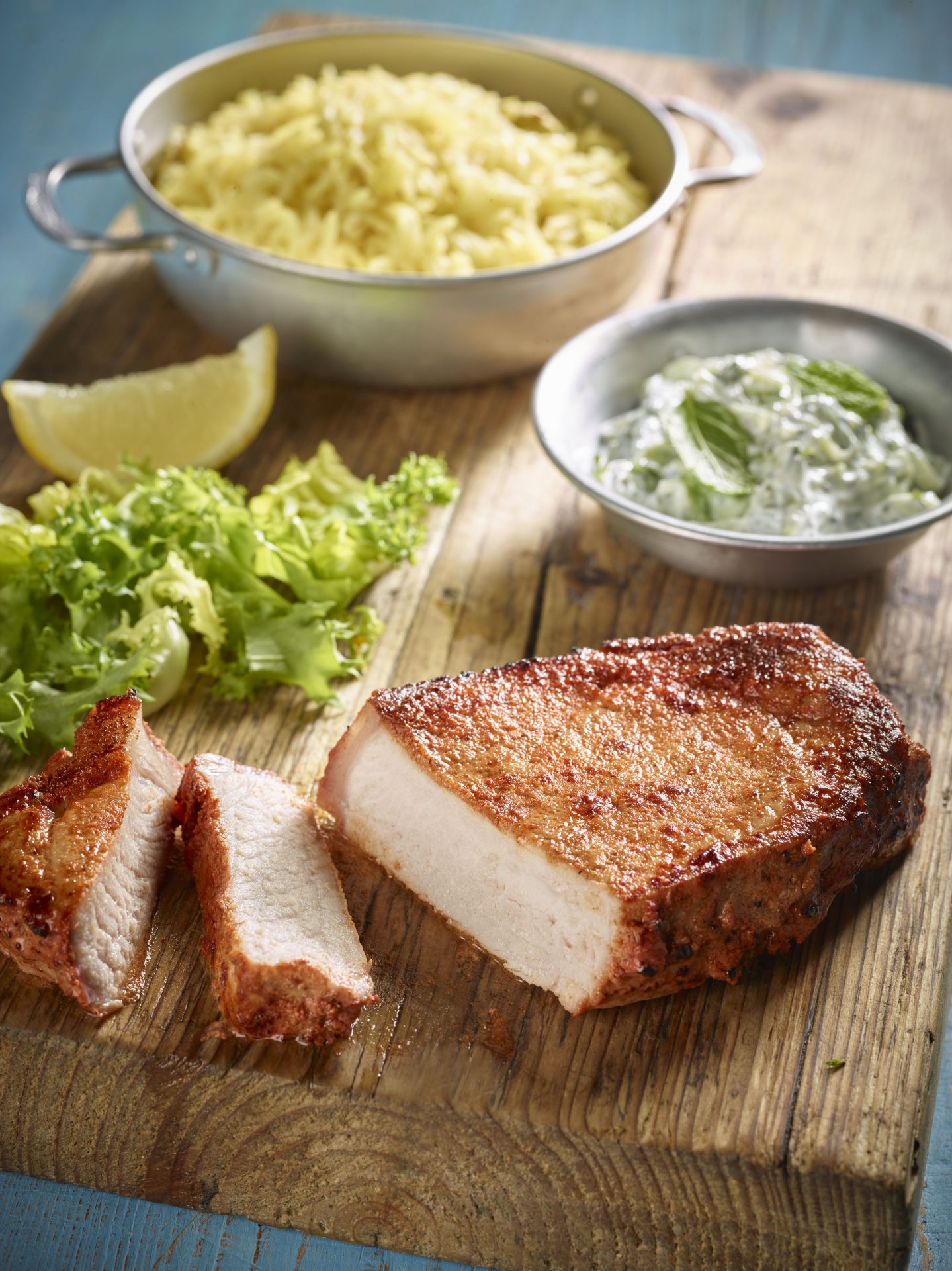 Tandoori Pork Steak Recipe