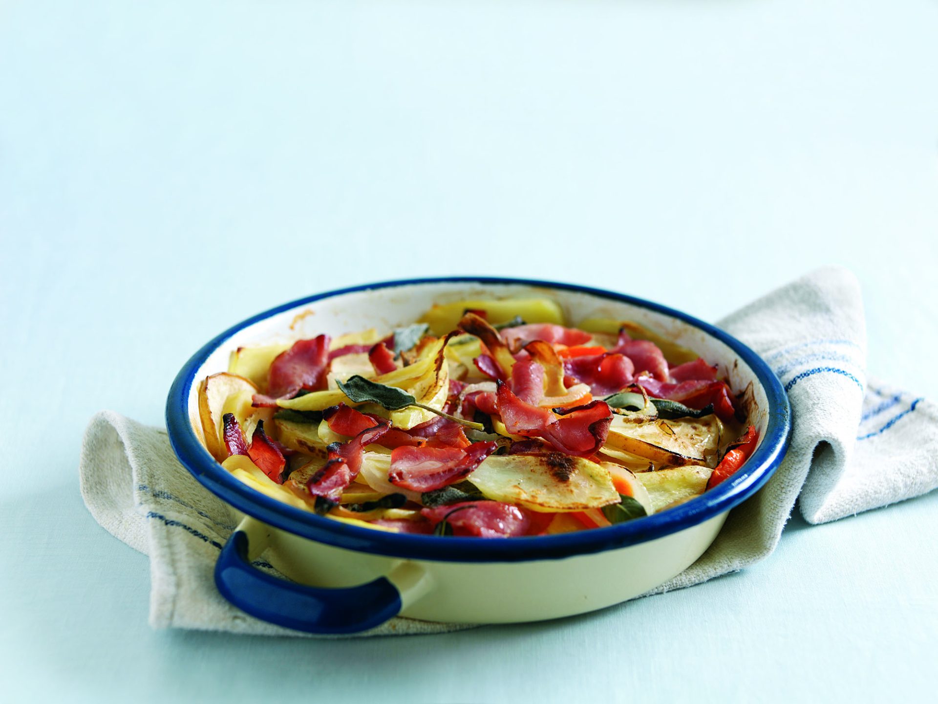 Upside Down Bacon Hotpot Recipe
