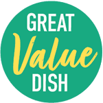 Great value dish