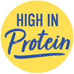 High in protein