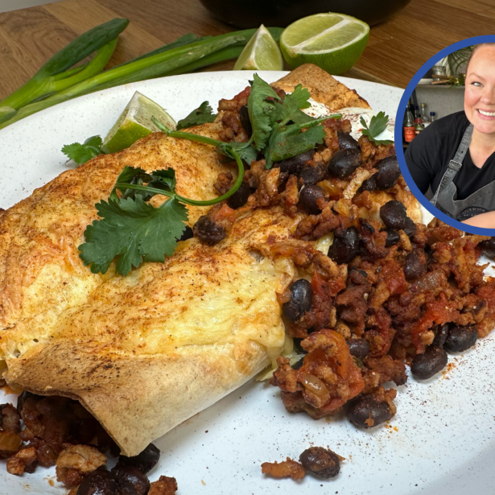 Smoky Chipotle Pork Enchiladas by Jade @Jadesbites | LovePork